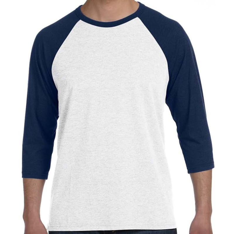 Bella Unisex 3/4-Sleeve Baseball T-Shirt 14