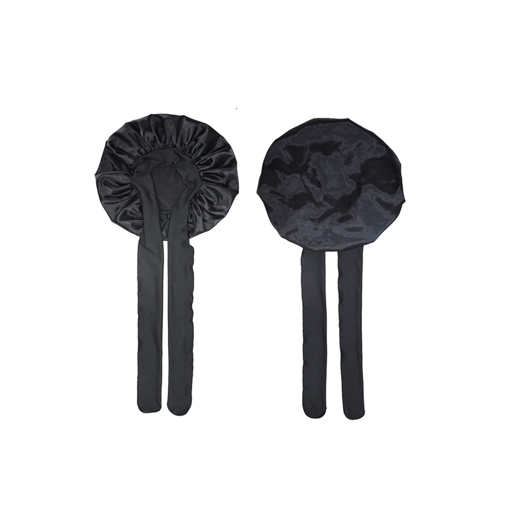 Satin Hair Bonnet with Tie Band 2
