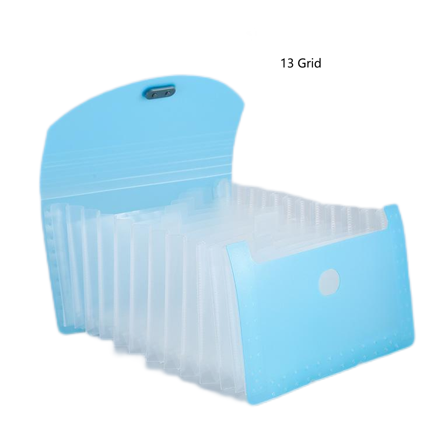 Candy Color 13-Grid A6 File Folder Mini Accordion Purse 26