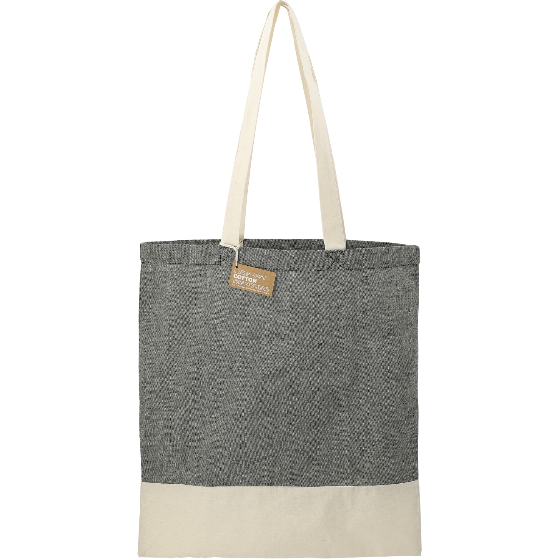 Split Recycled 5oz Cotton Twill Convention Tote 115