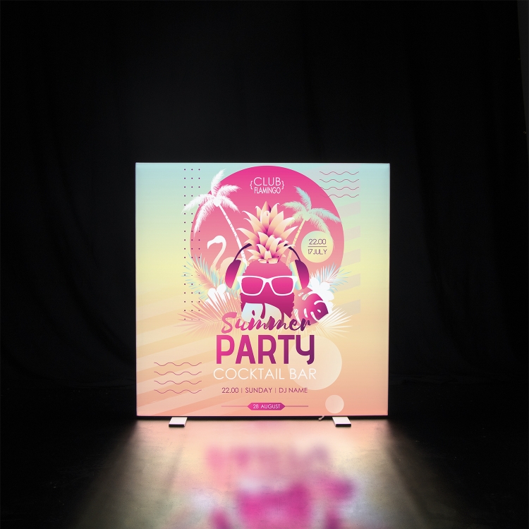 4' x 4' Fusion Glo Display Kit 15