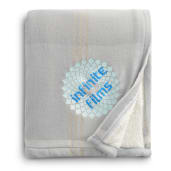 Plaid Fleece Sherpa Blanket 110