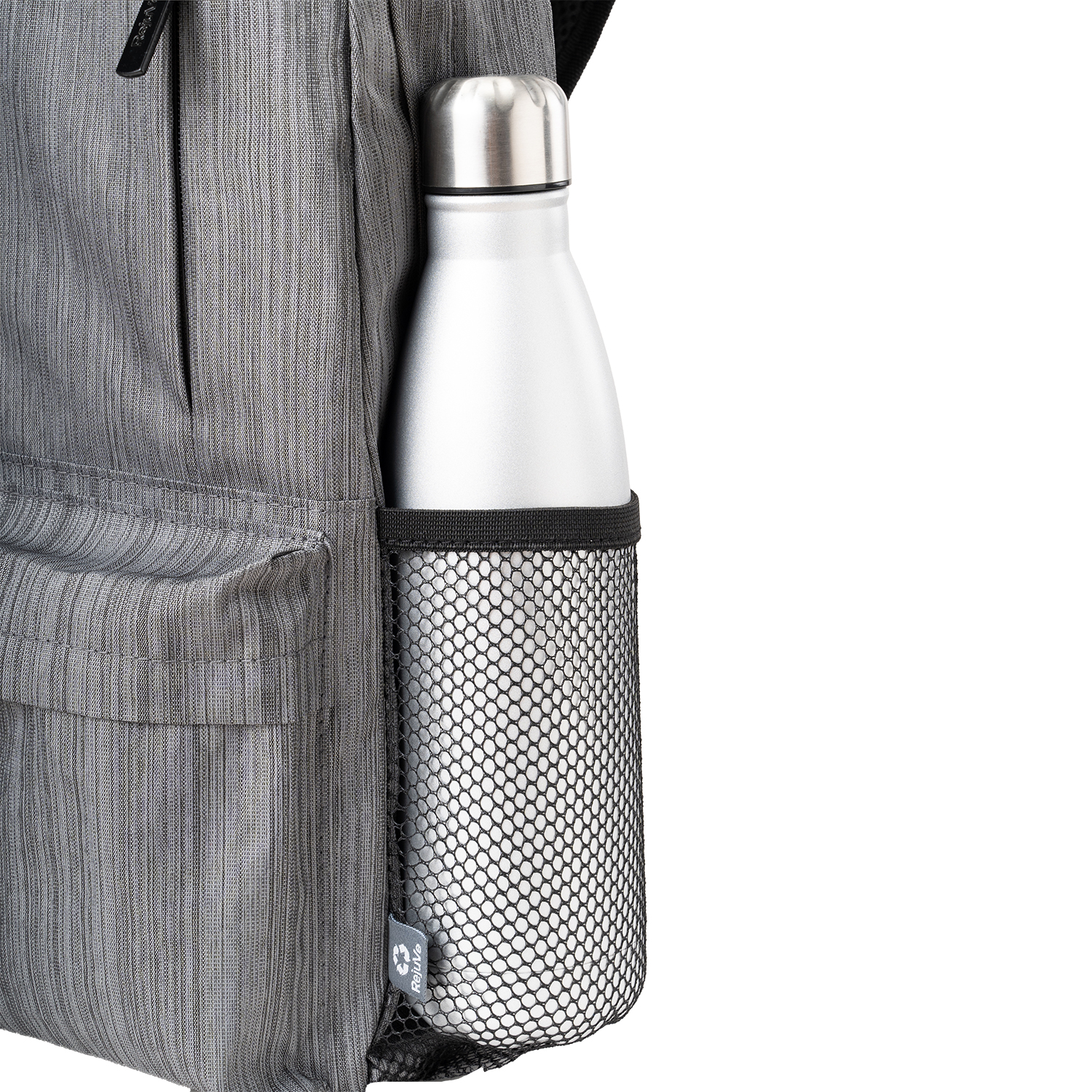 RejuVe® MOTO Recycled Heather Modern Business Backpack 6