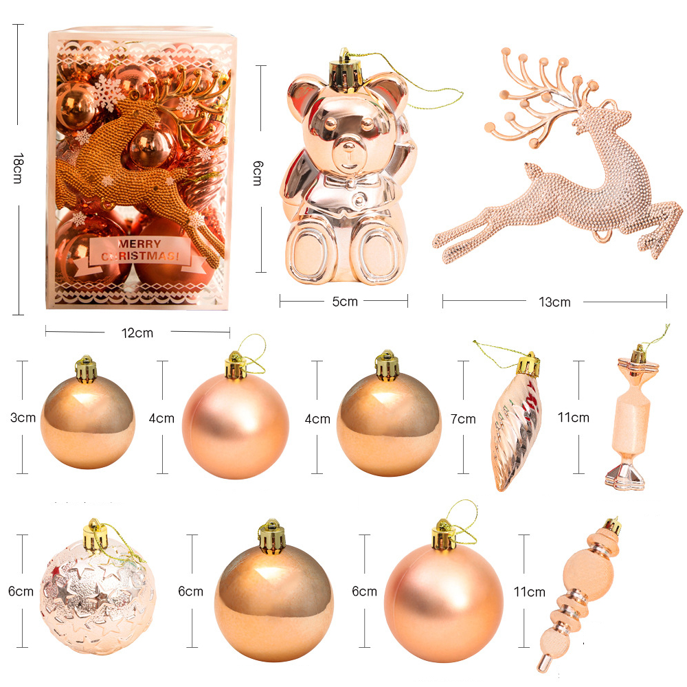 Christmas Tree 30pcs Colored Ball Set 7