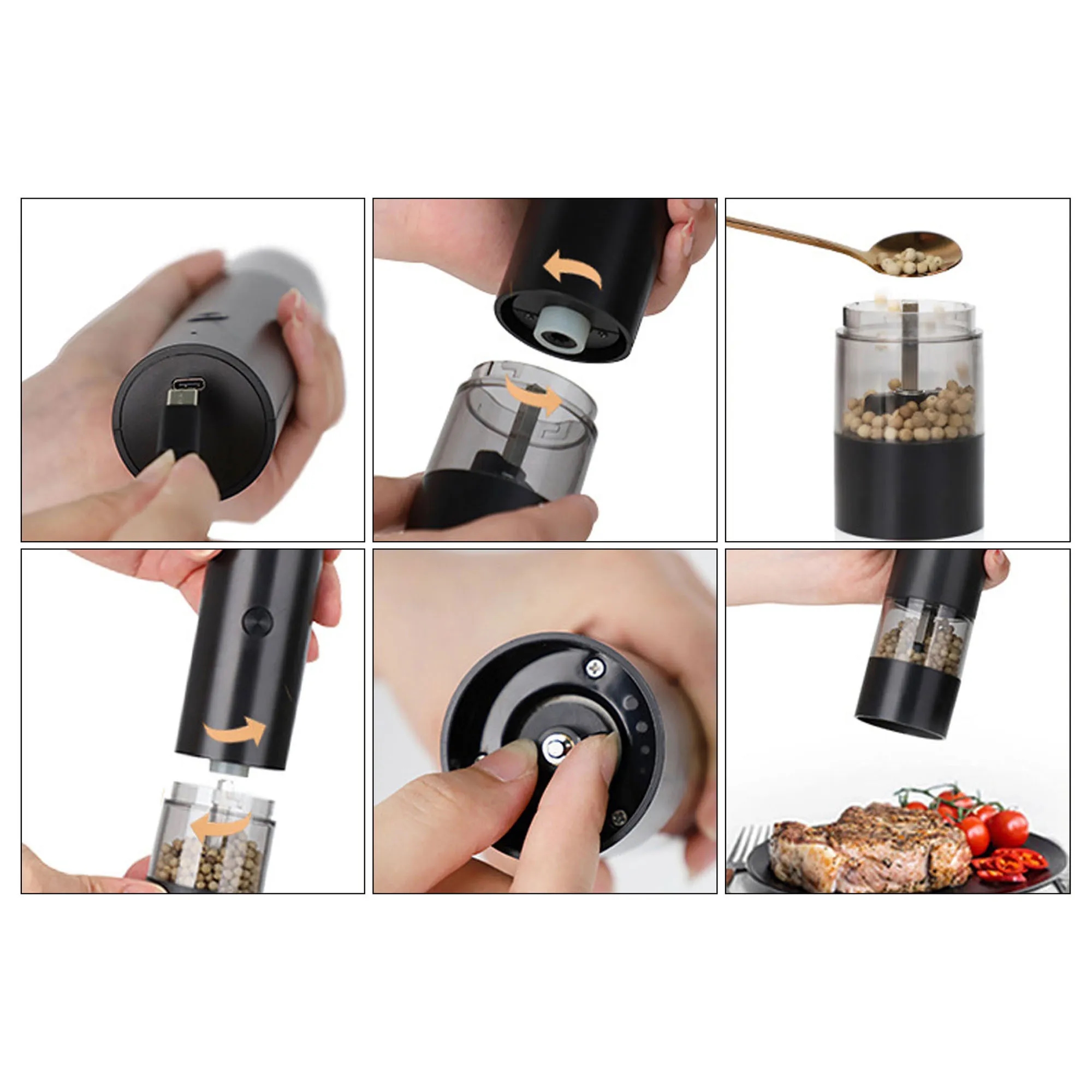 Household Small Electric Coffee Bean Grinder 4