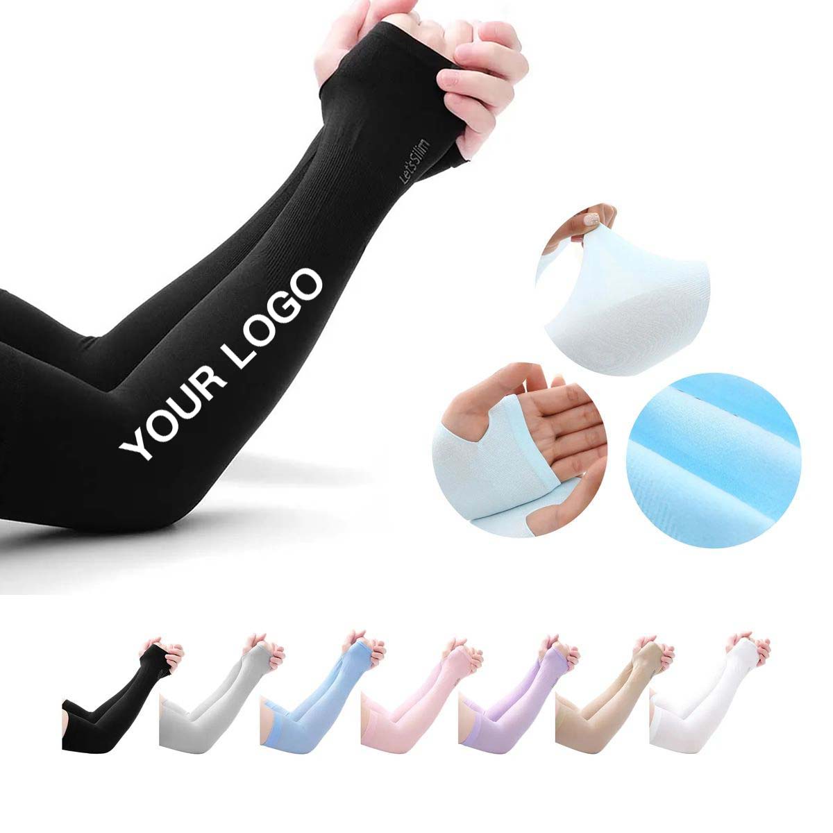 Stretchable Arm Sleeves Cooling and Breathable 6