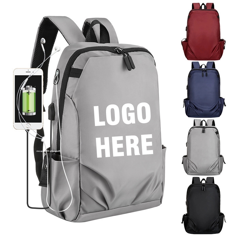Custom Laptops Backpack with USB Charging Port 1