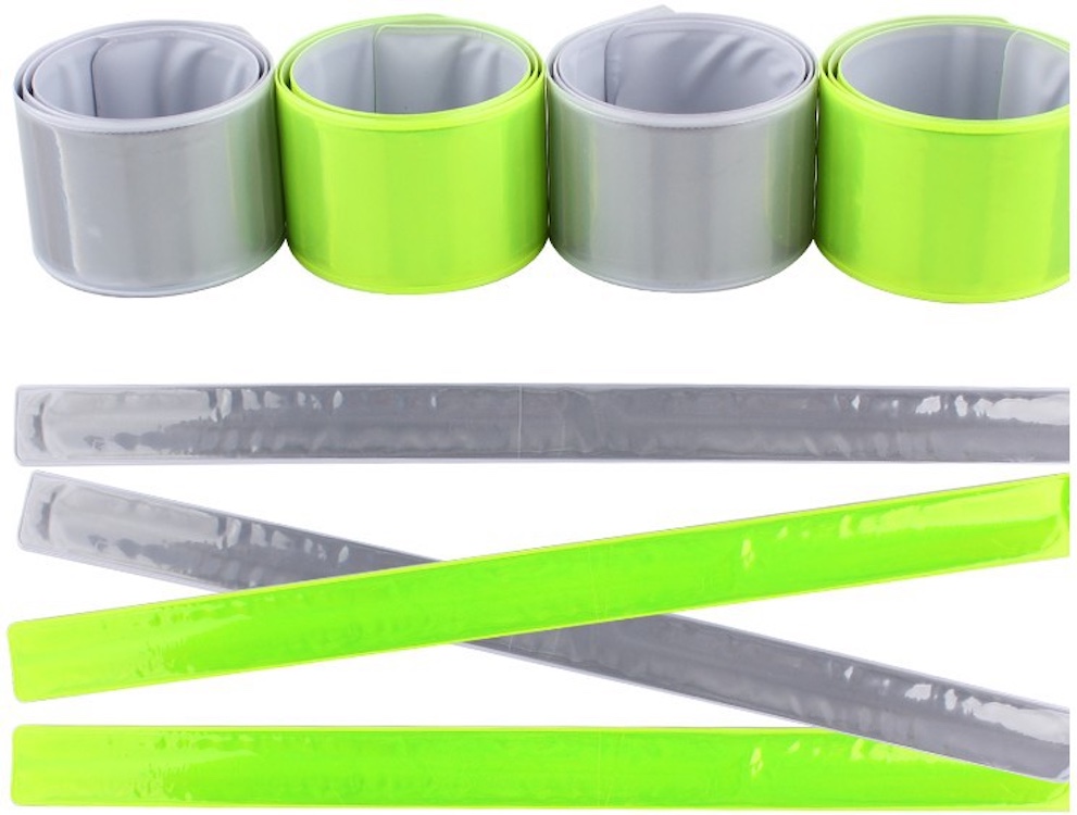 Colorful PVC Reflective Slap Bracelet 3