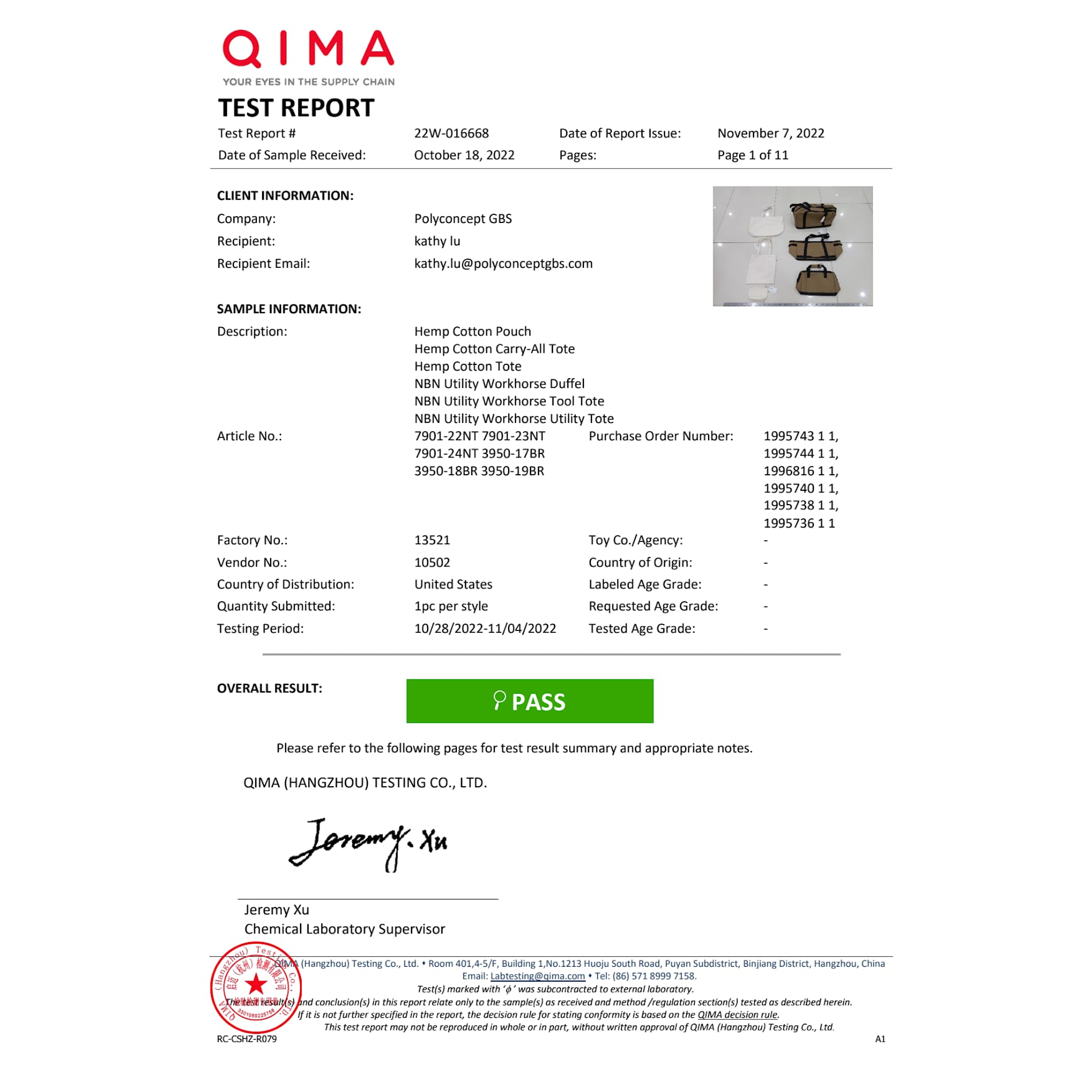 NBN Recycled Utility Tote 58