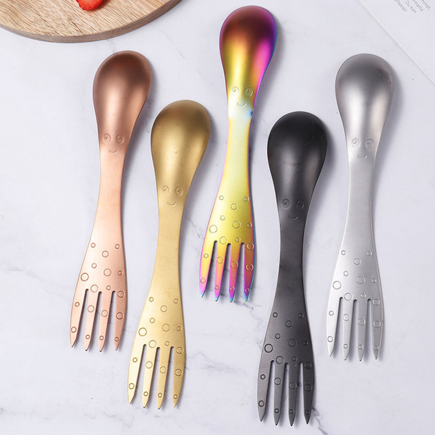 Stainless Steel Sporks 2