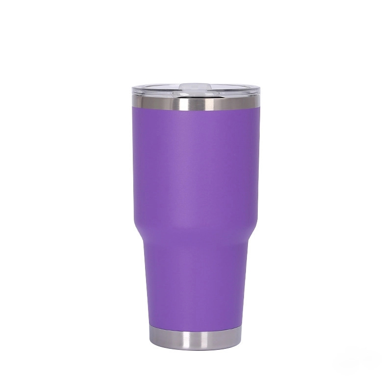 30Oz Stainless Steel Tumbler Insulated Cup With Lid & Straw 2