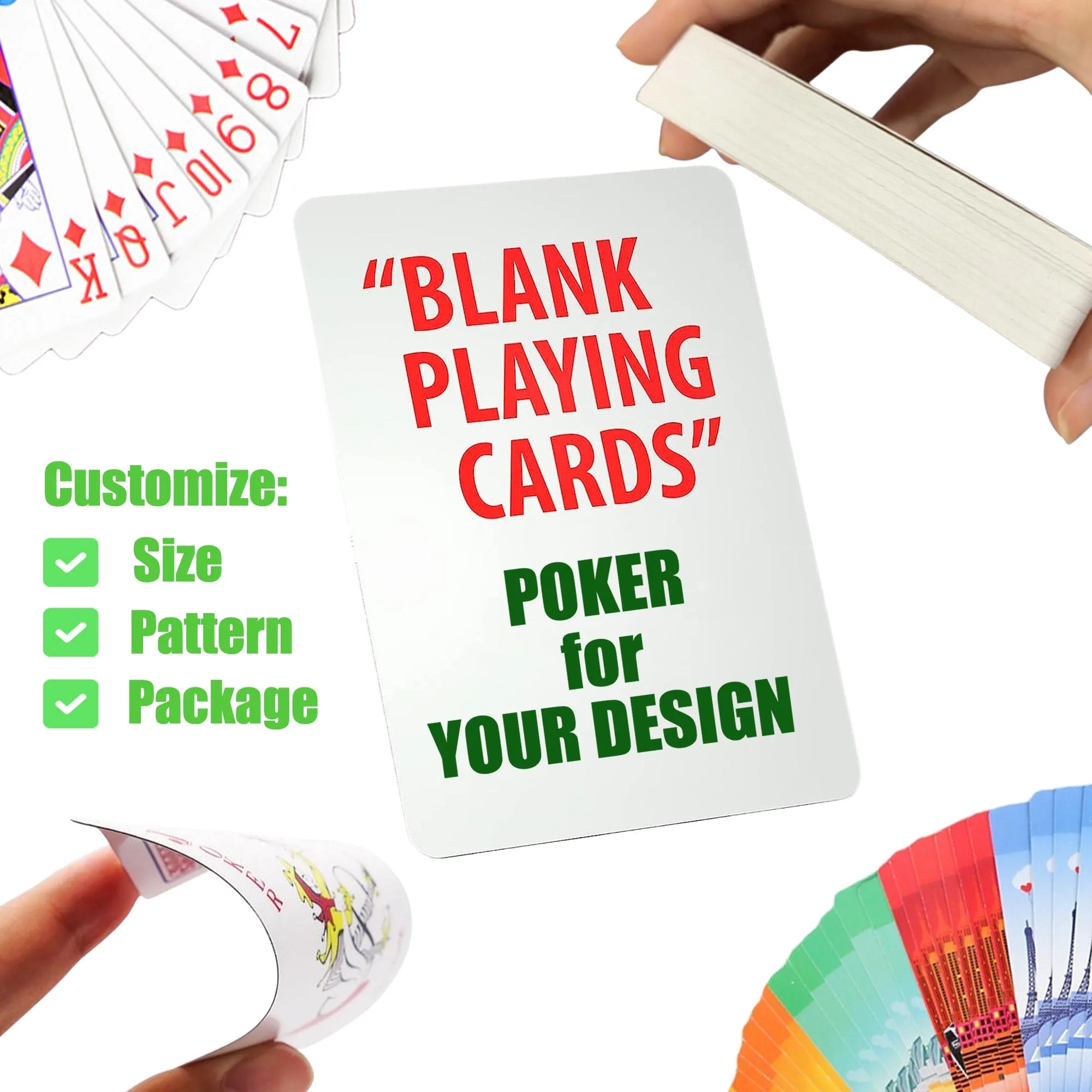 Advertising Poker Playing Cards Set 6
