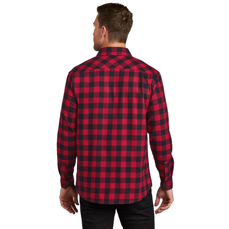 Port Authority Plaid Flannel Shirt. 6