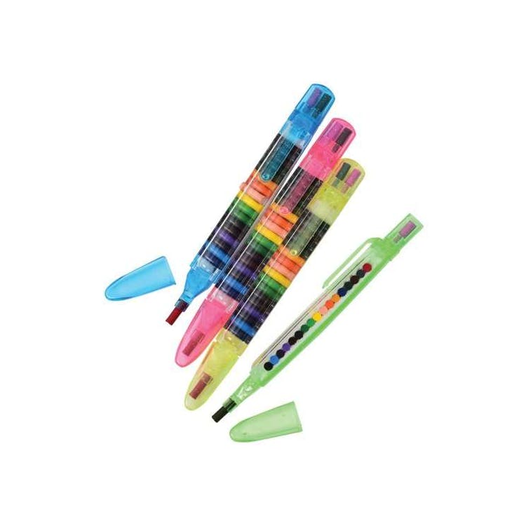 Glitter Stacking Point Crayon - Multicolor 2