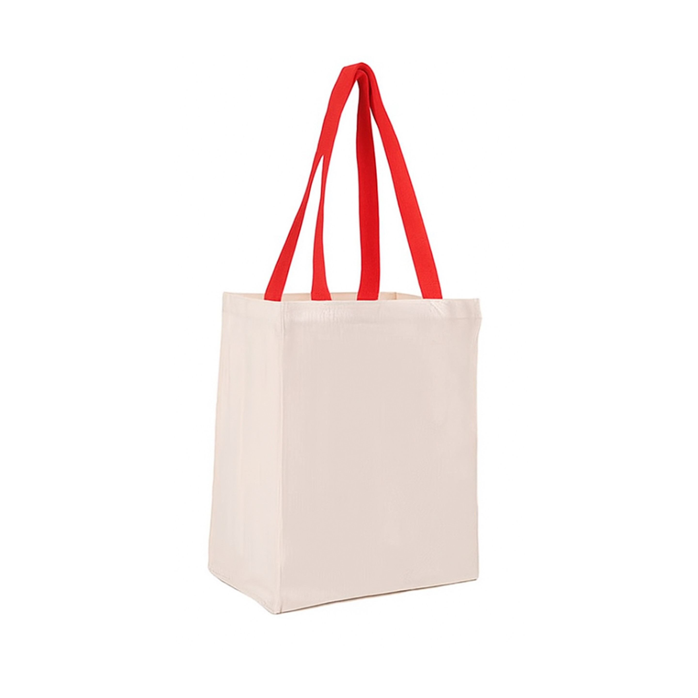 5oz Canvas Tote Bag with Color Handle - OCEAN 6