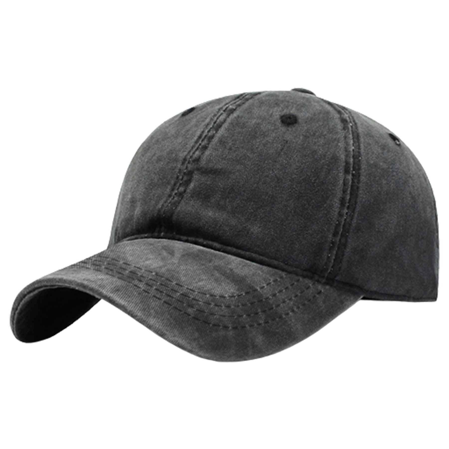 Stonewashed Jean Baseball Cap 2