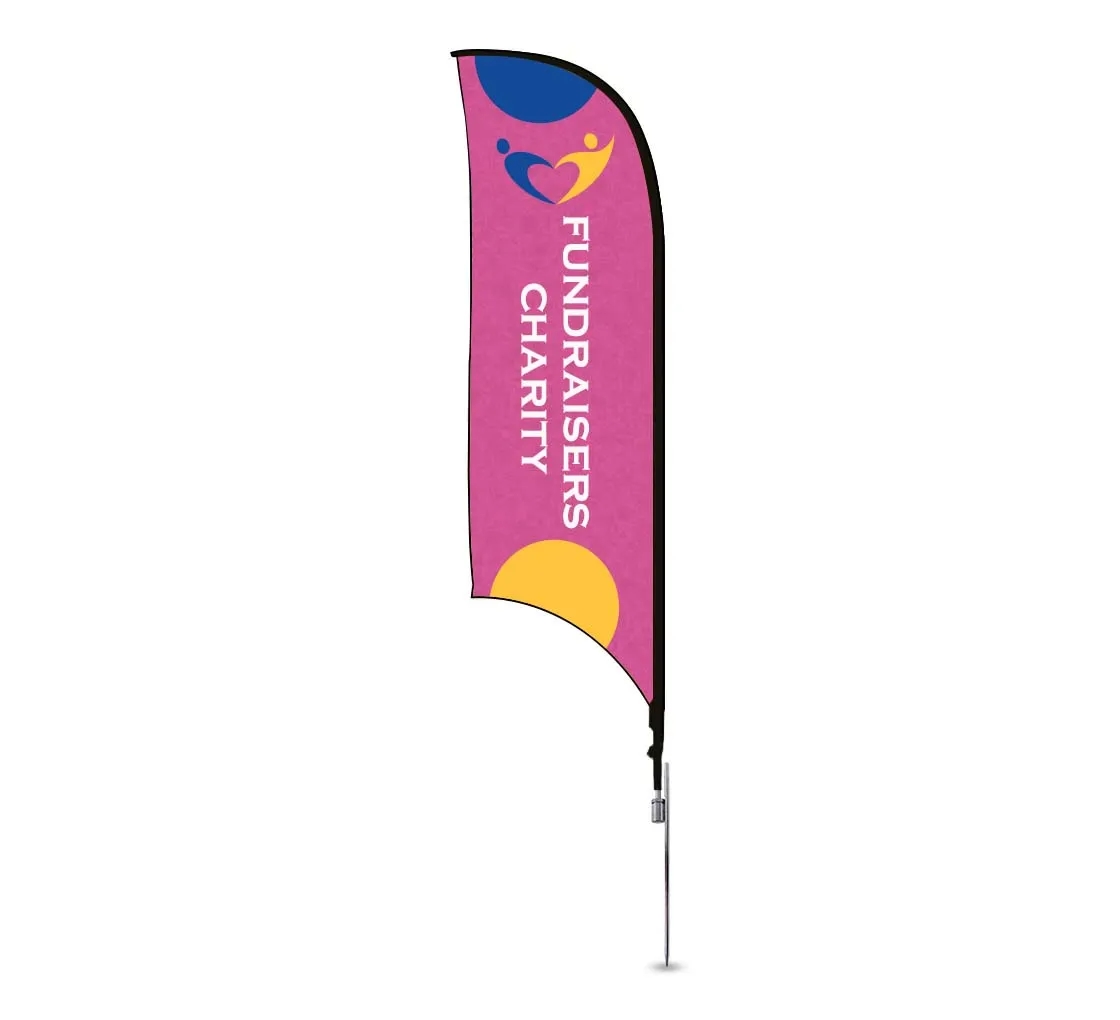 Concave Flags, Double Sided package (2.9ft x 15.5ft) 7