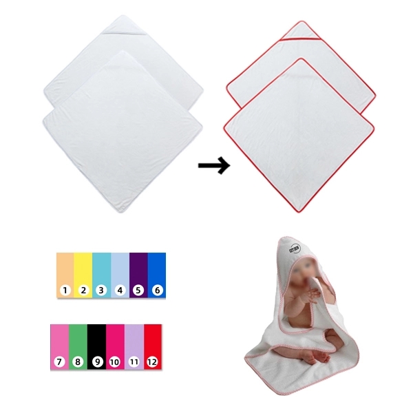 Customized Hooded Baby Towel 2