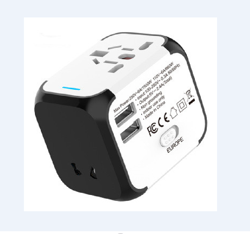 Universal USB Travel Adapter 2
