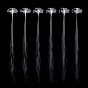Light Up Braid Hair Headband Wig Easy Clip On LED Lights 15