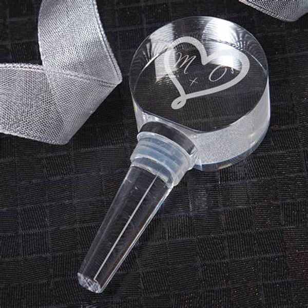 Crystal Wine Bottle Stopper - Circle 1