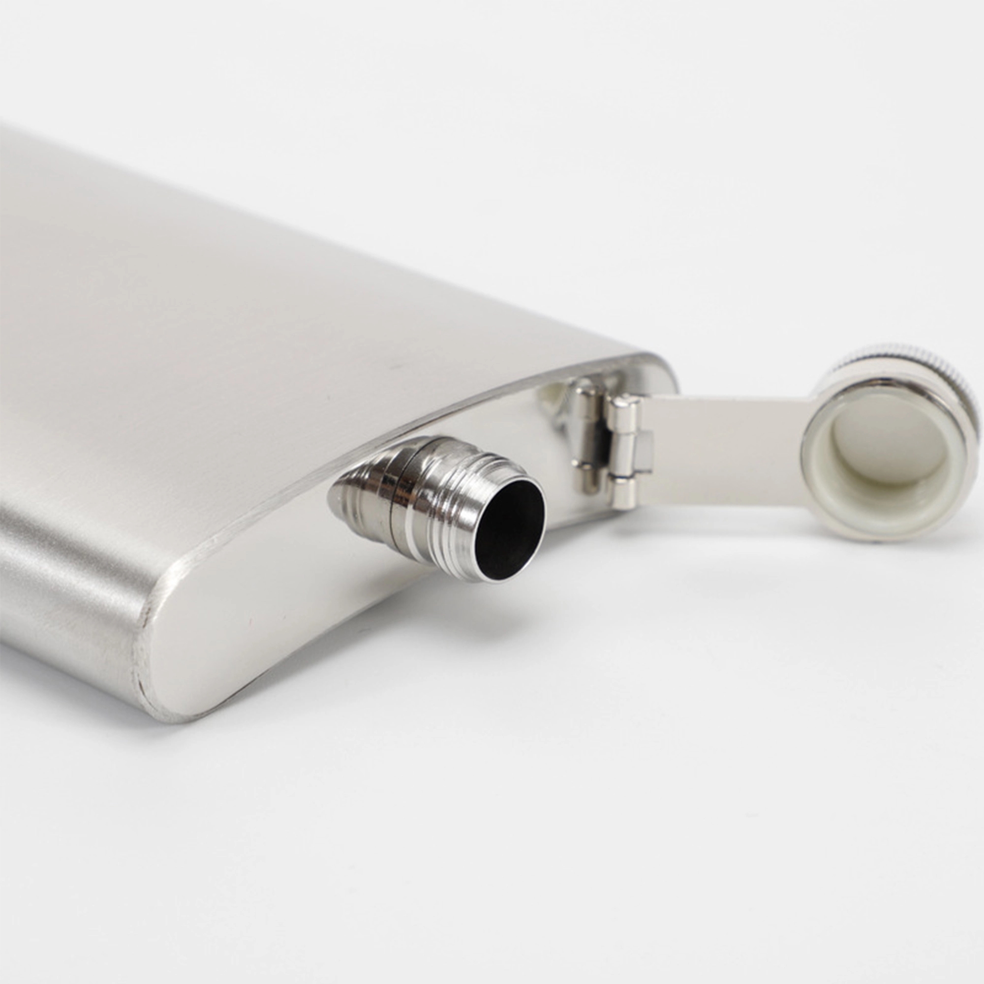 6Oz Flask Stainless Steel 3