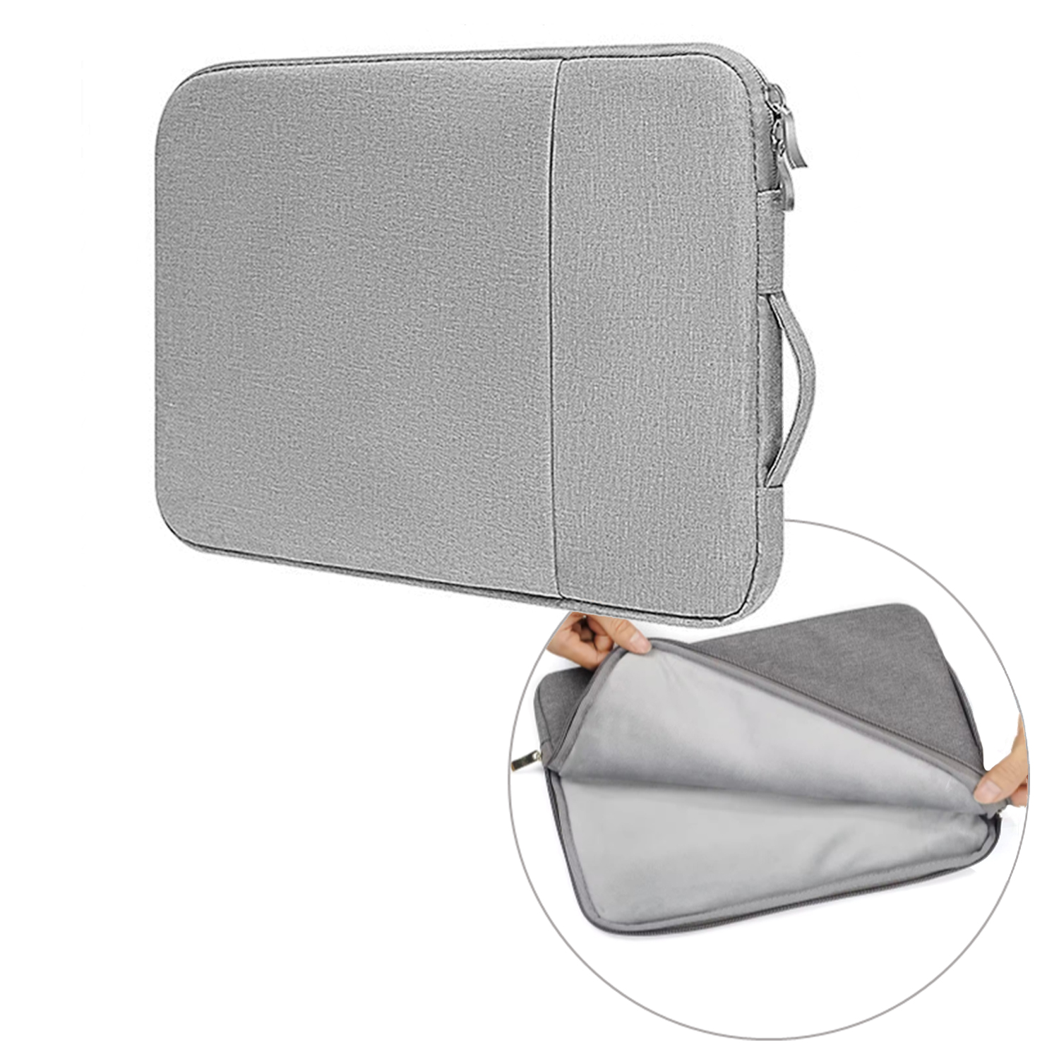 Waterproof Polyester Laptop Sleeve with Handle 8