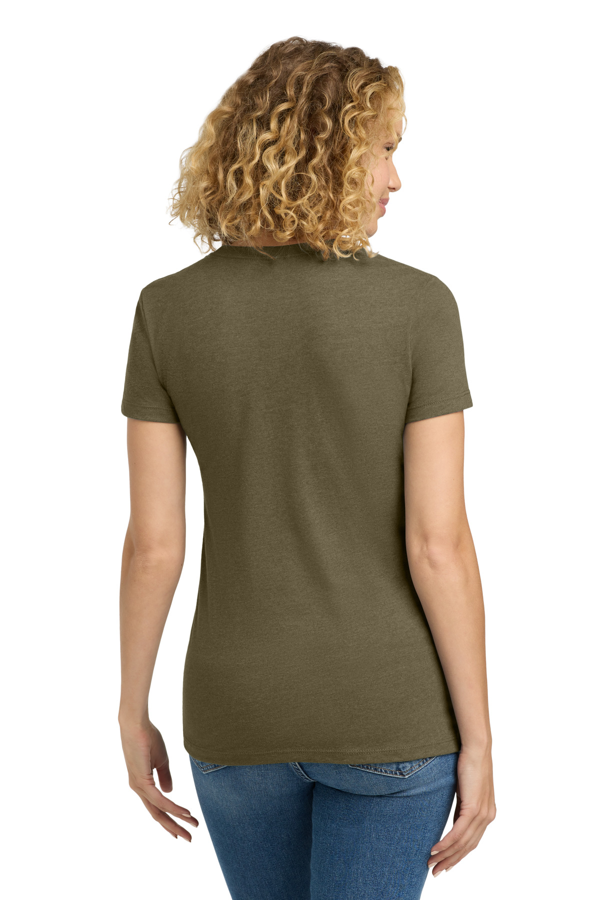 Next Level Apparel Women's CVC Tee. NL6610 127