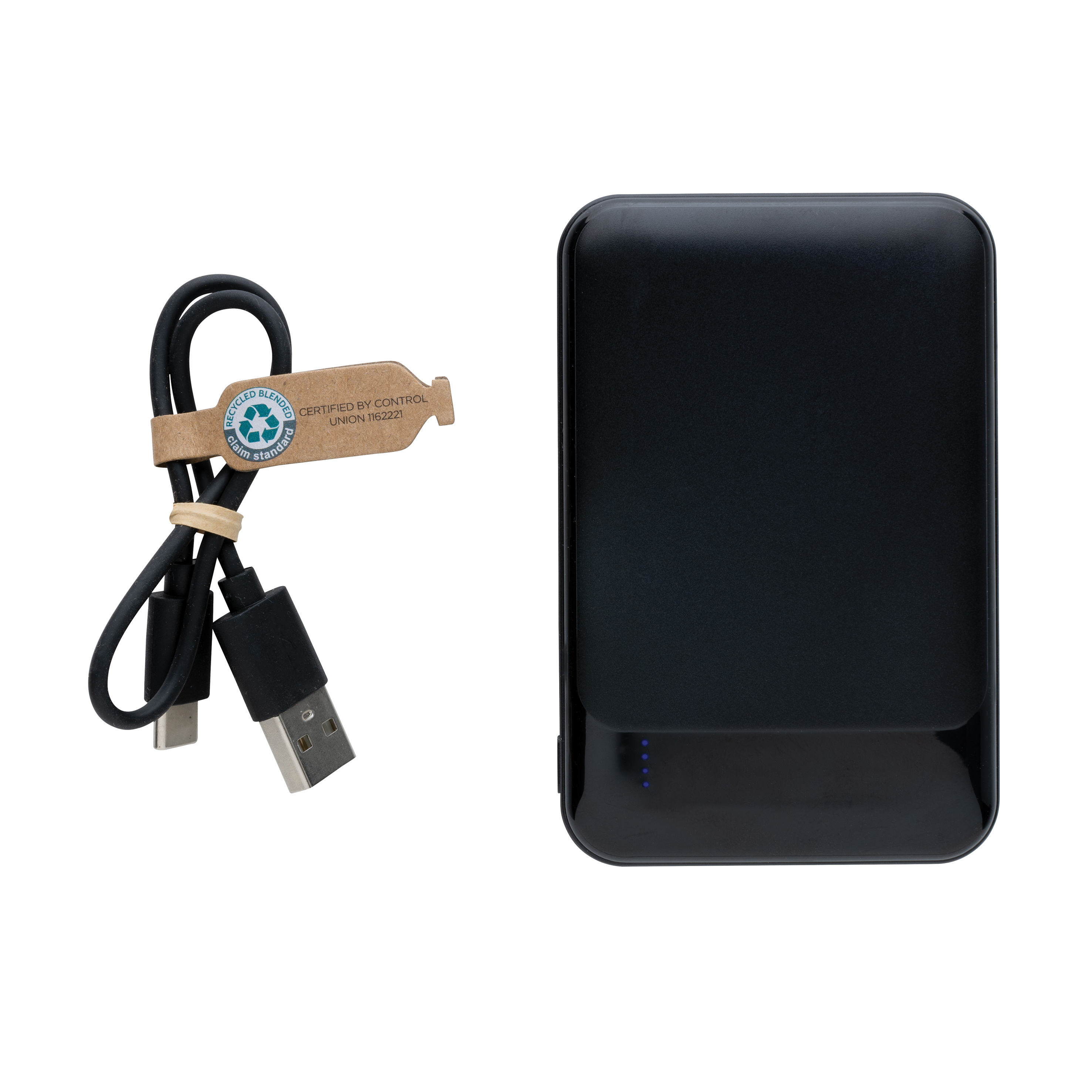Recycled Plastic 5.000 mAh Powerbank 8