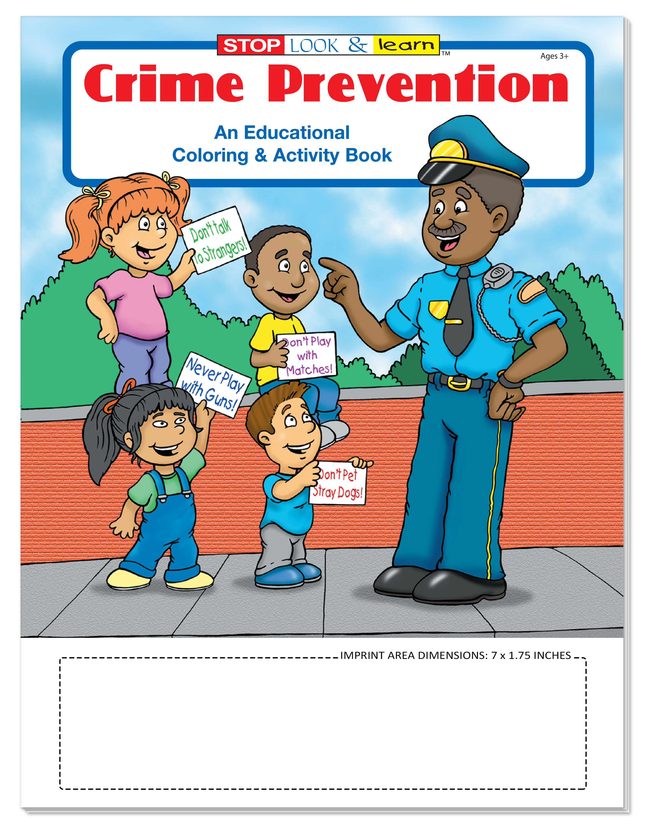COLORING BOOK - Crime Prevention Coloring & Activity Book 6