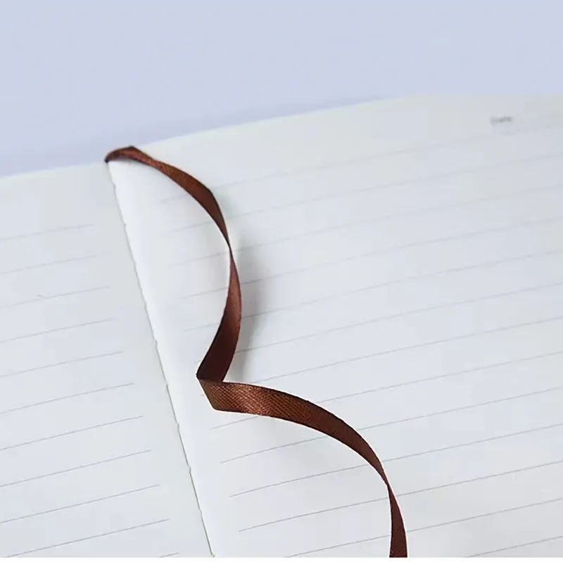 Custom PU Leather Magnetic Clip A5 Notebook 5