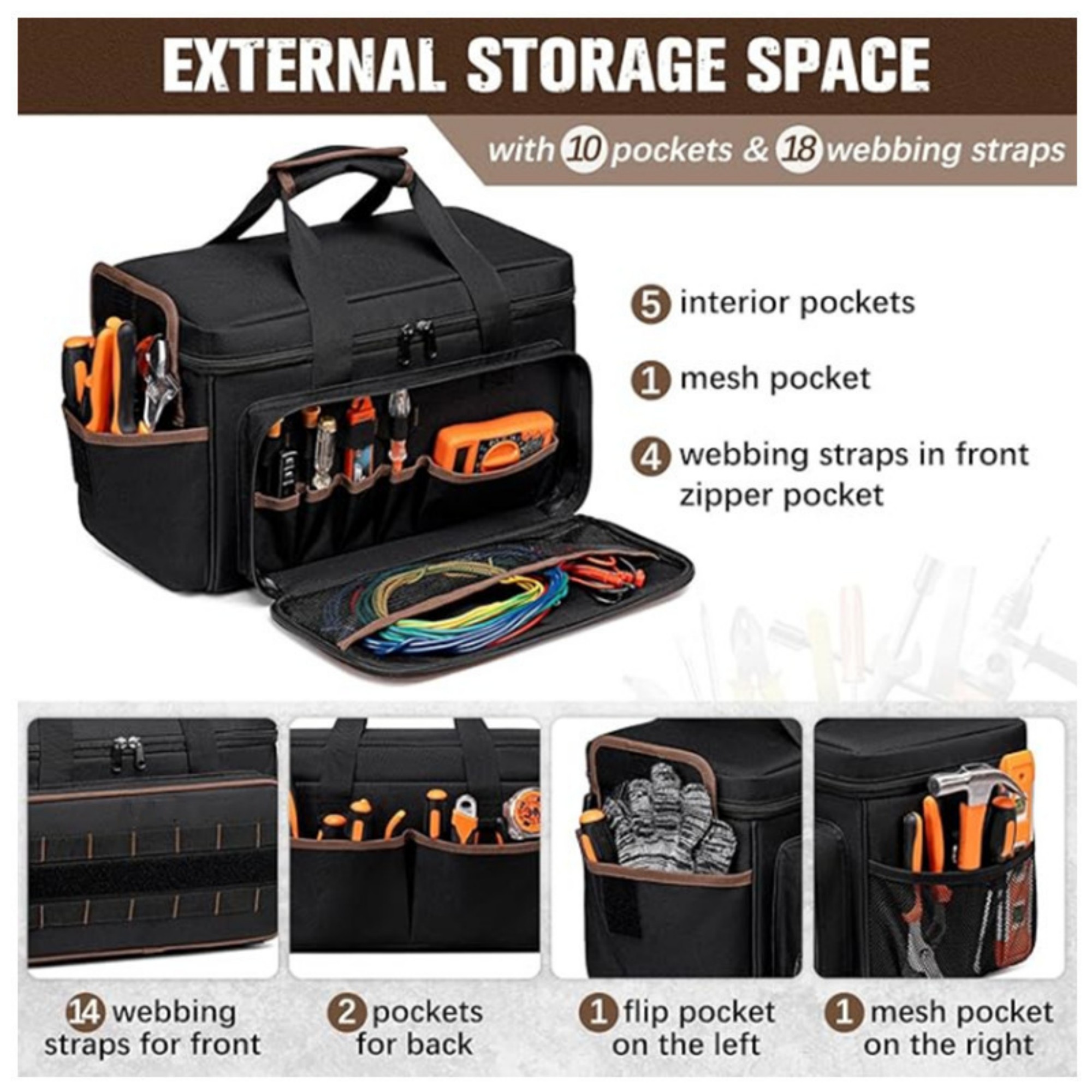 17" Heavy Duty Tool Bags 7