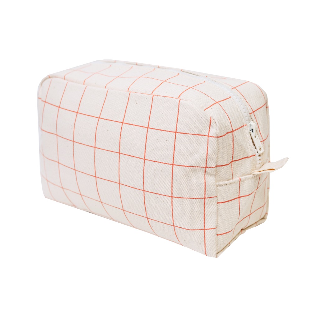 15 Oz. Canvas Travel Kit Windowpane Plaid 11