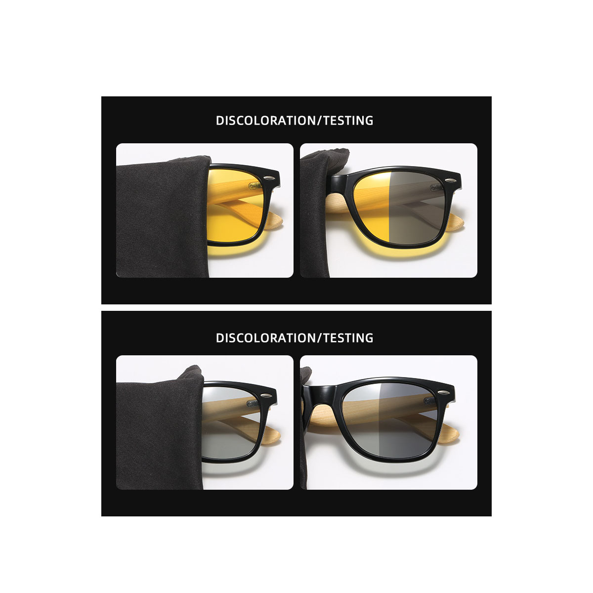 Bamboo Retro Sunglasses 2