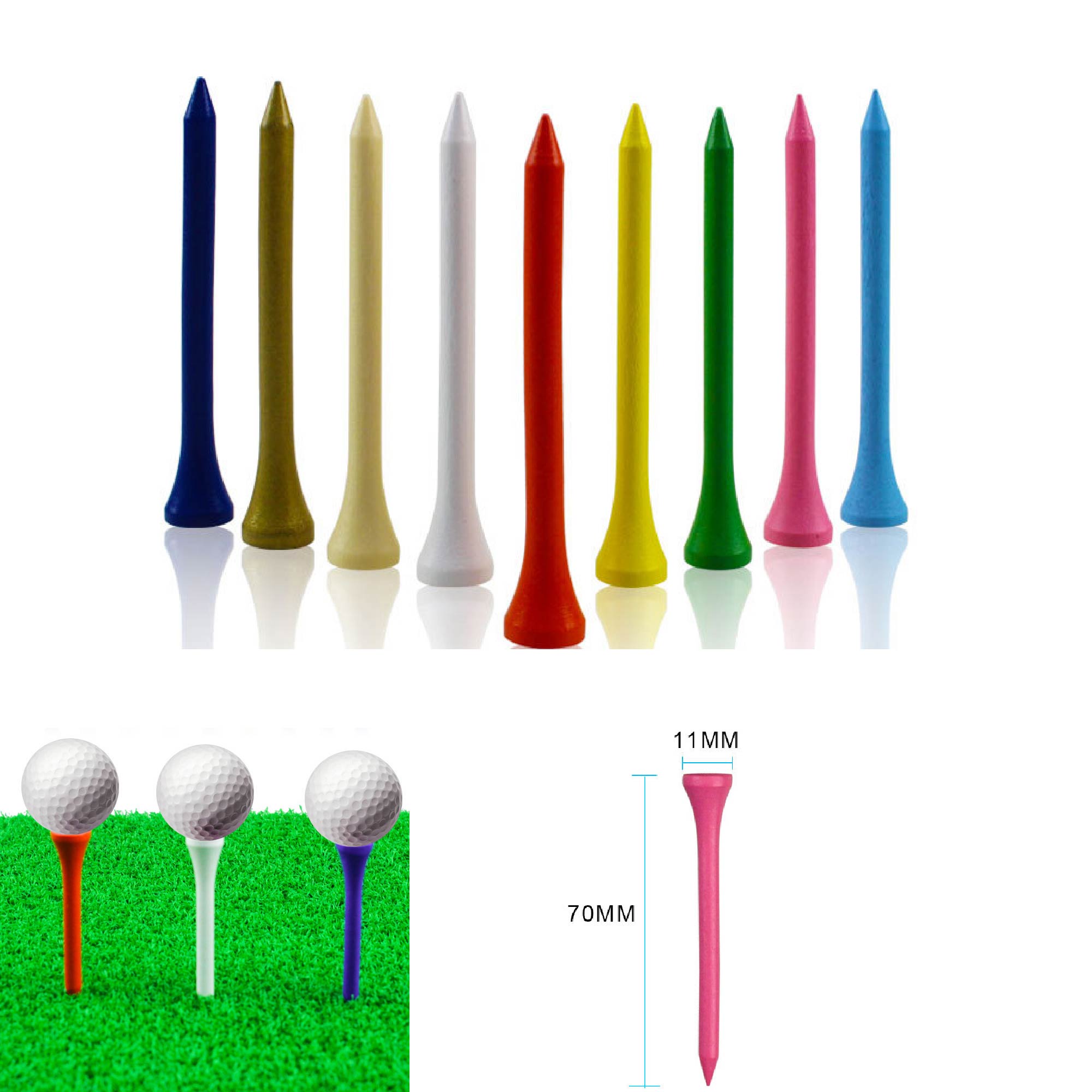 Wooden Golf Tees 1