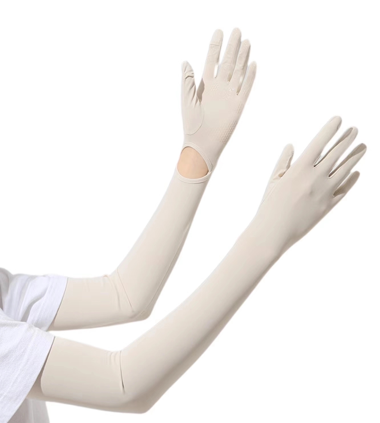 Sun Protection Sunscreen Arm Ice Silk Cooling Sleeves 9