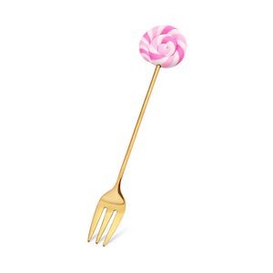Lollipop Dessert Coffee Spoon Or Fork 12