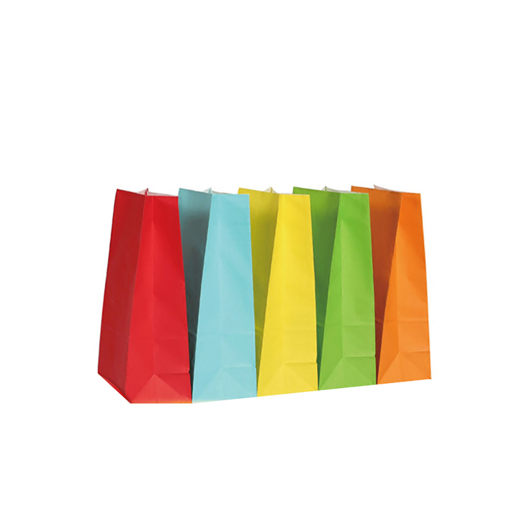Eco-Conscious Recycled Kraft Paper Bags with Custom Logo Option 4