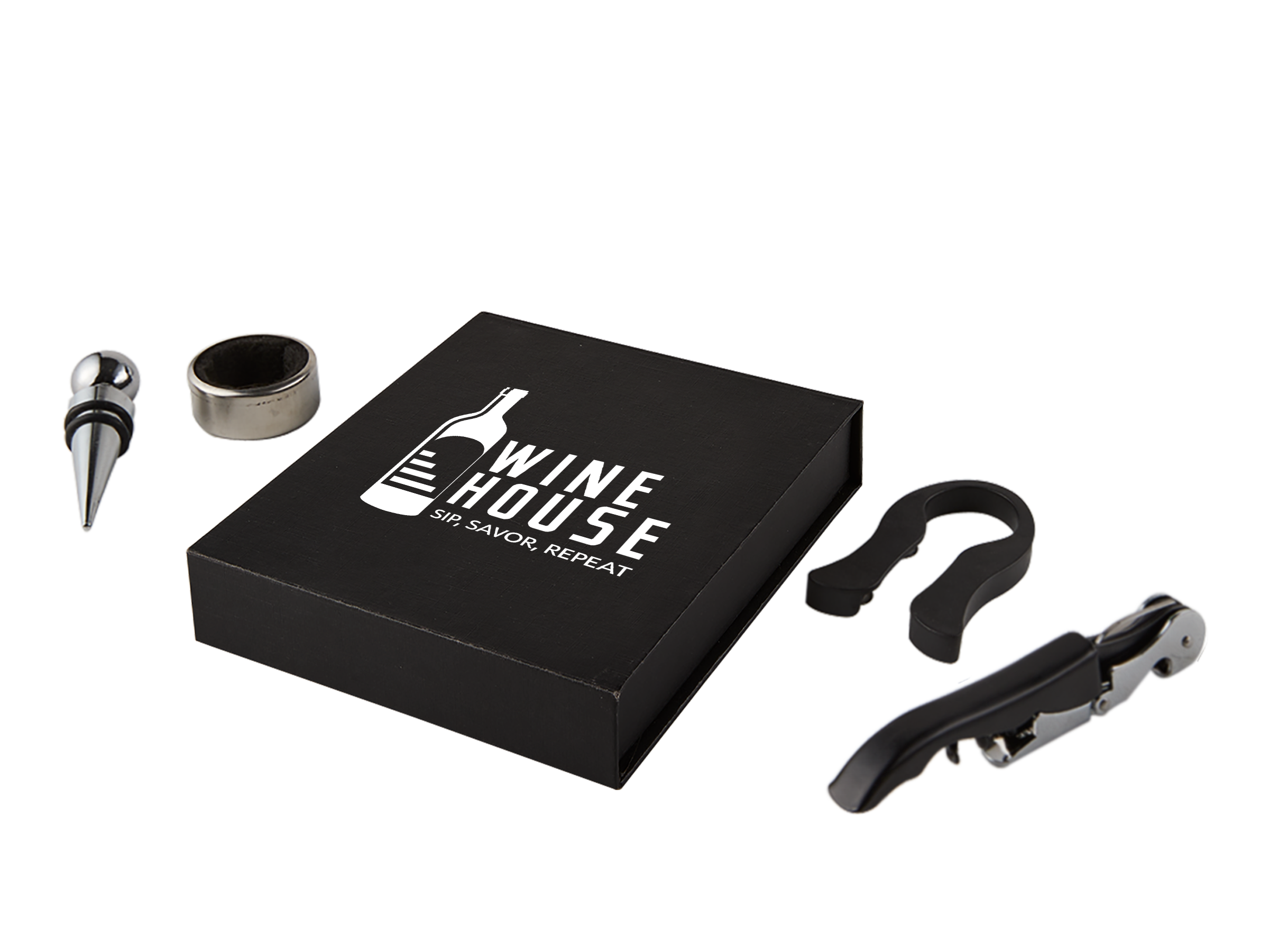 4-Piece Wine Tool Set 1