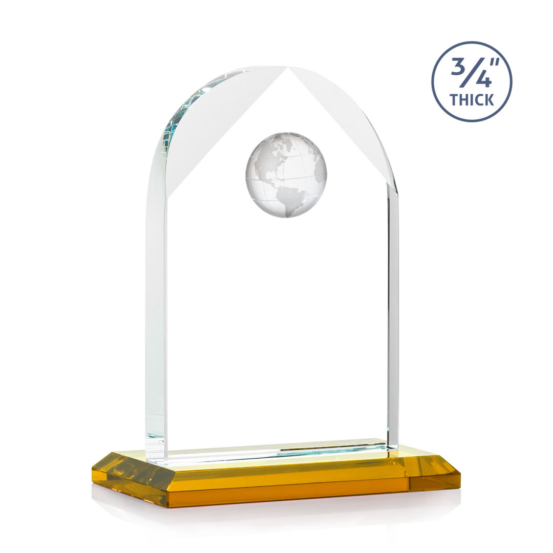 Blake Globe VividPrint™ Award - Amber 5