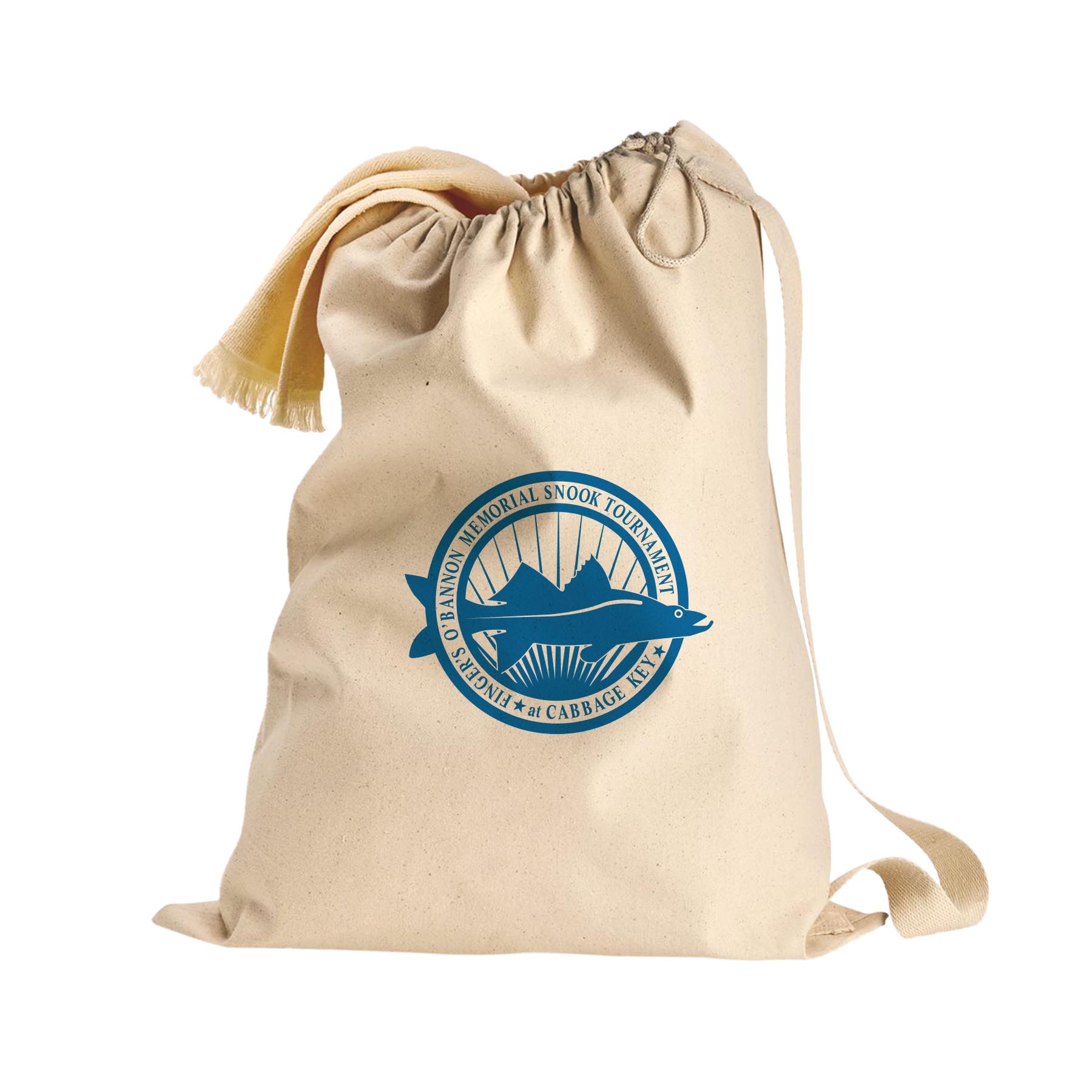 NATURAL HEAVY CANVAS DRAWSTRING LAUNDRY BAG - 18" x 24"_R101NBLY 3