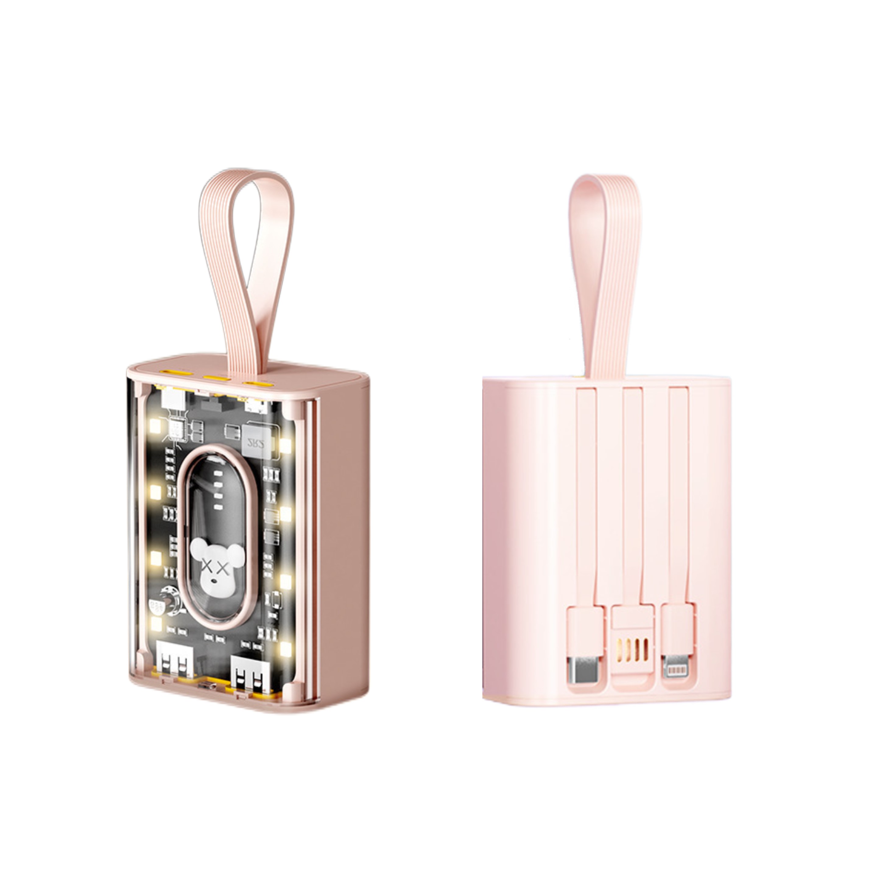 Mini Portable Charger w/Night Light (Direct Import) 4