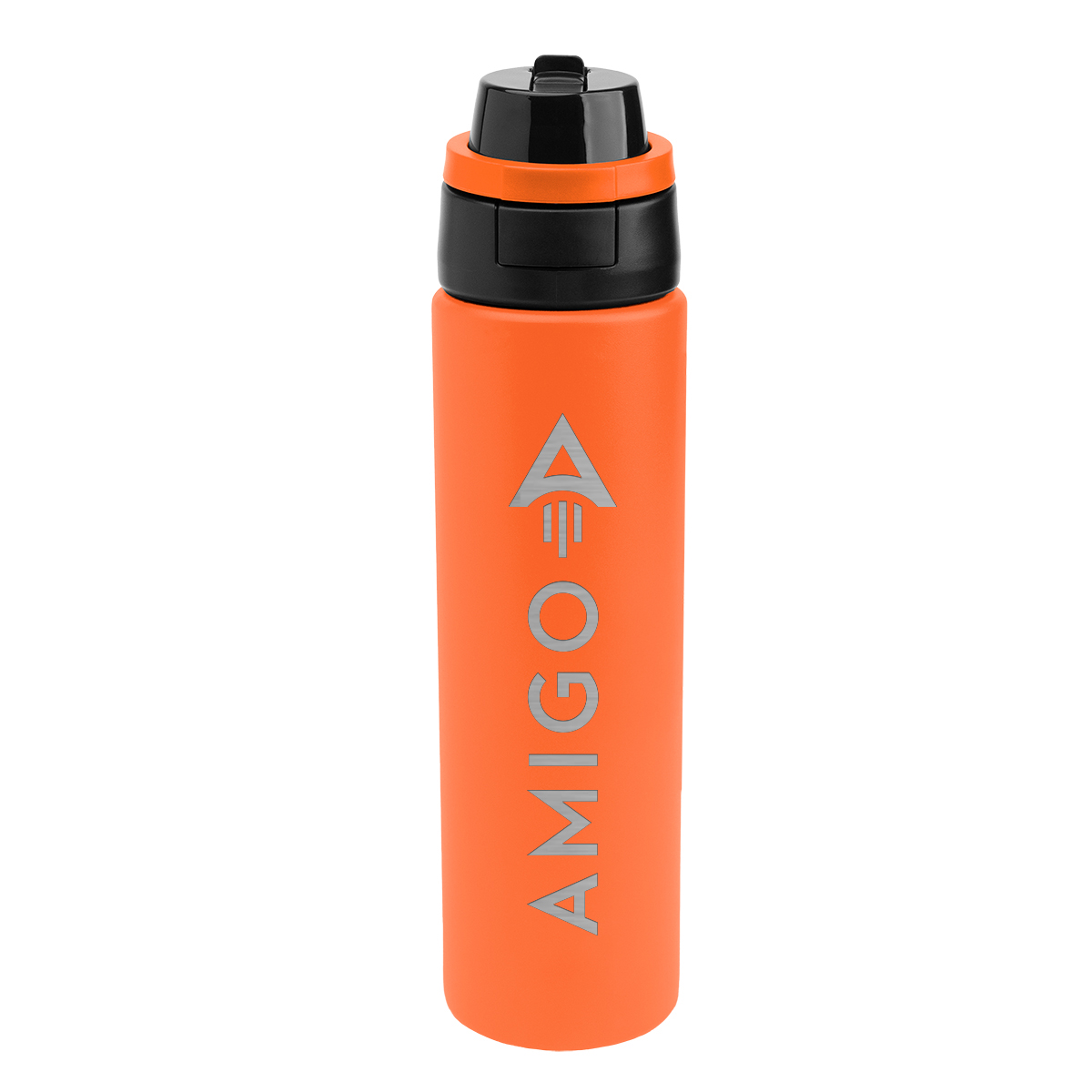 24 Oz. Pop Sip & Chug Recycled Stainless Steel Bottle, custom water bottle with logo imprint 36