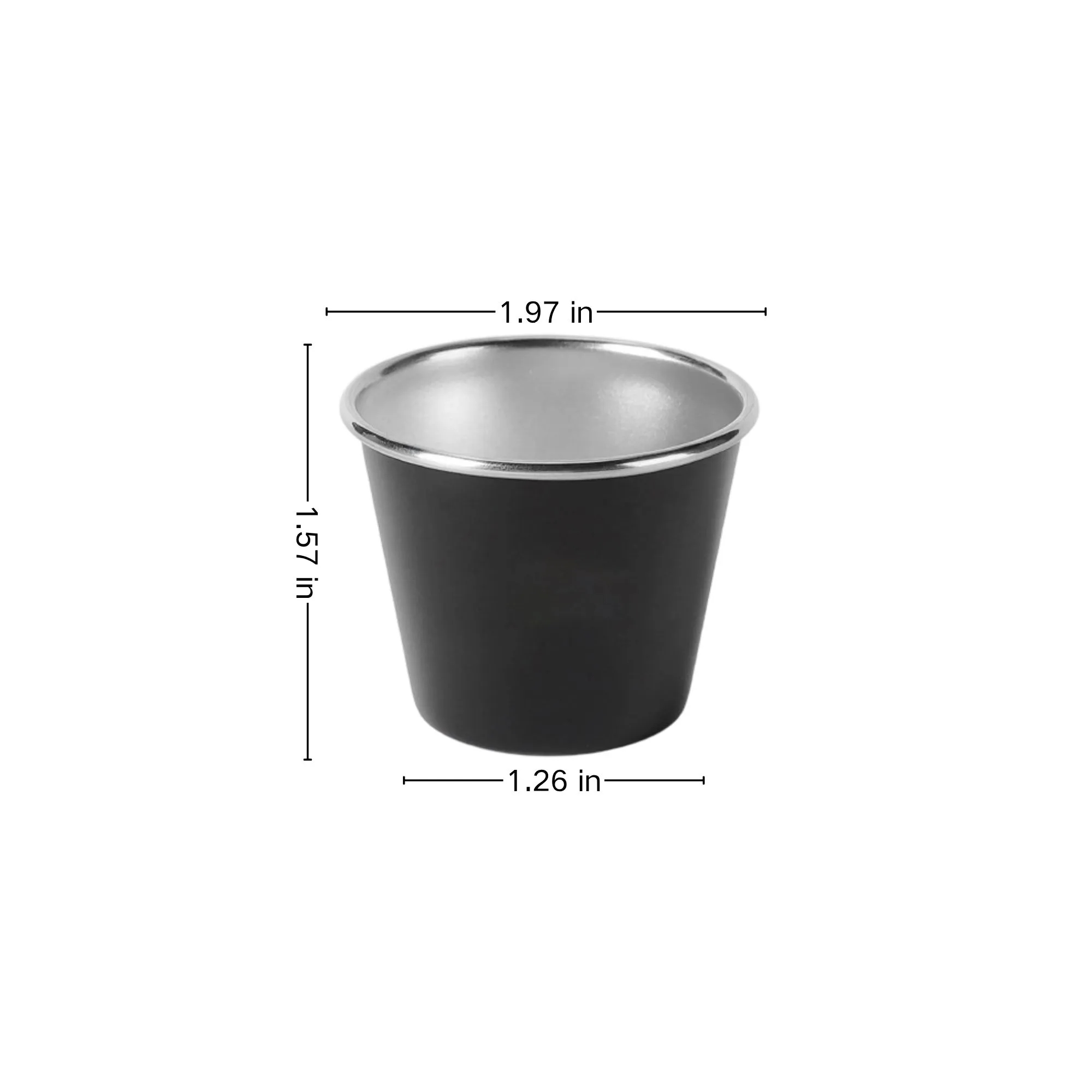 Outdoor Stainless Steel Travel Shot Glass 2