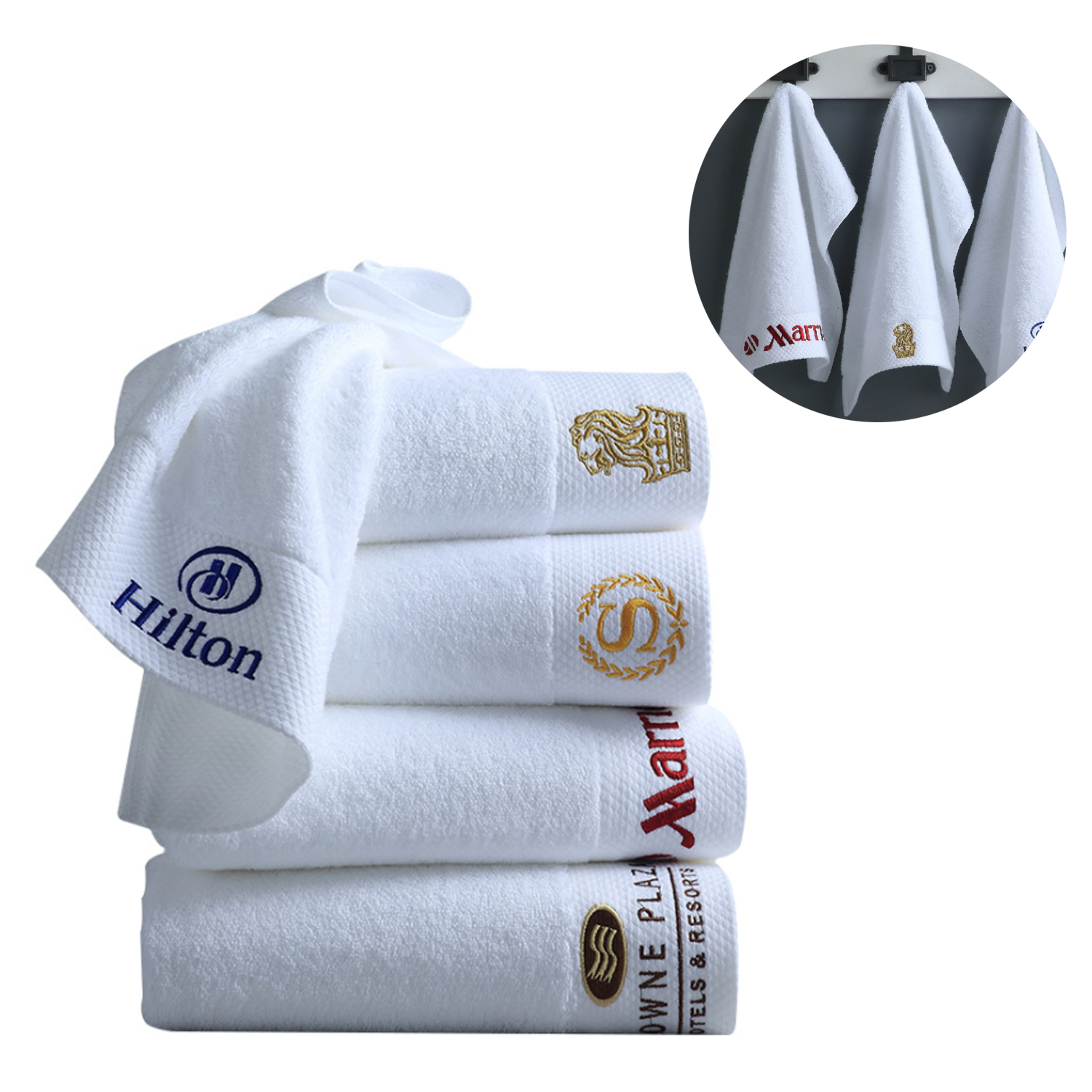White Bath Towel 2