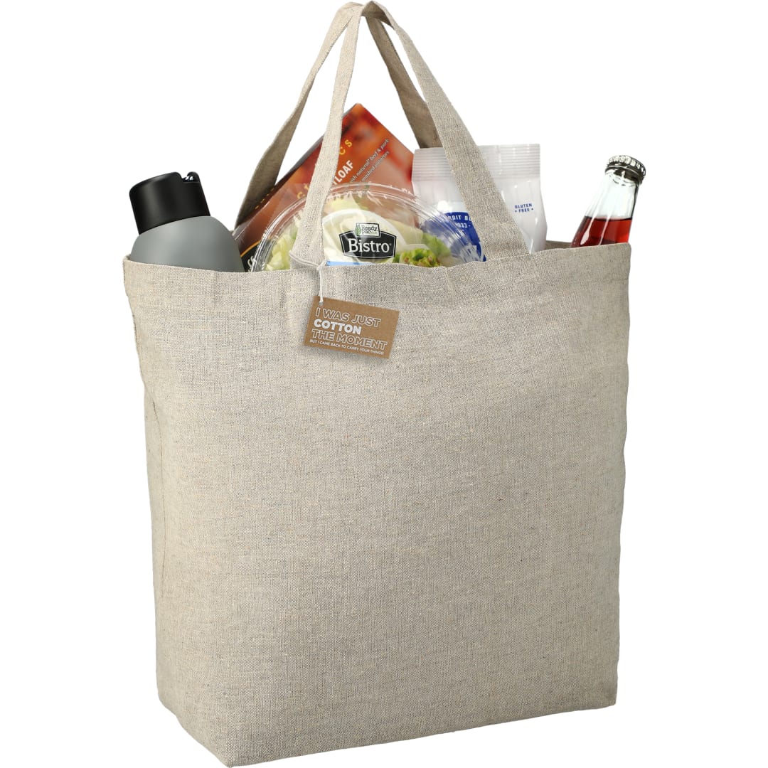 Recycled 5oz Cotton Twill Grocery Tote 46
