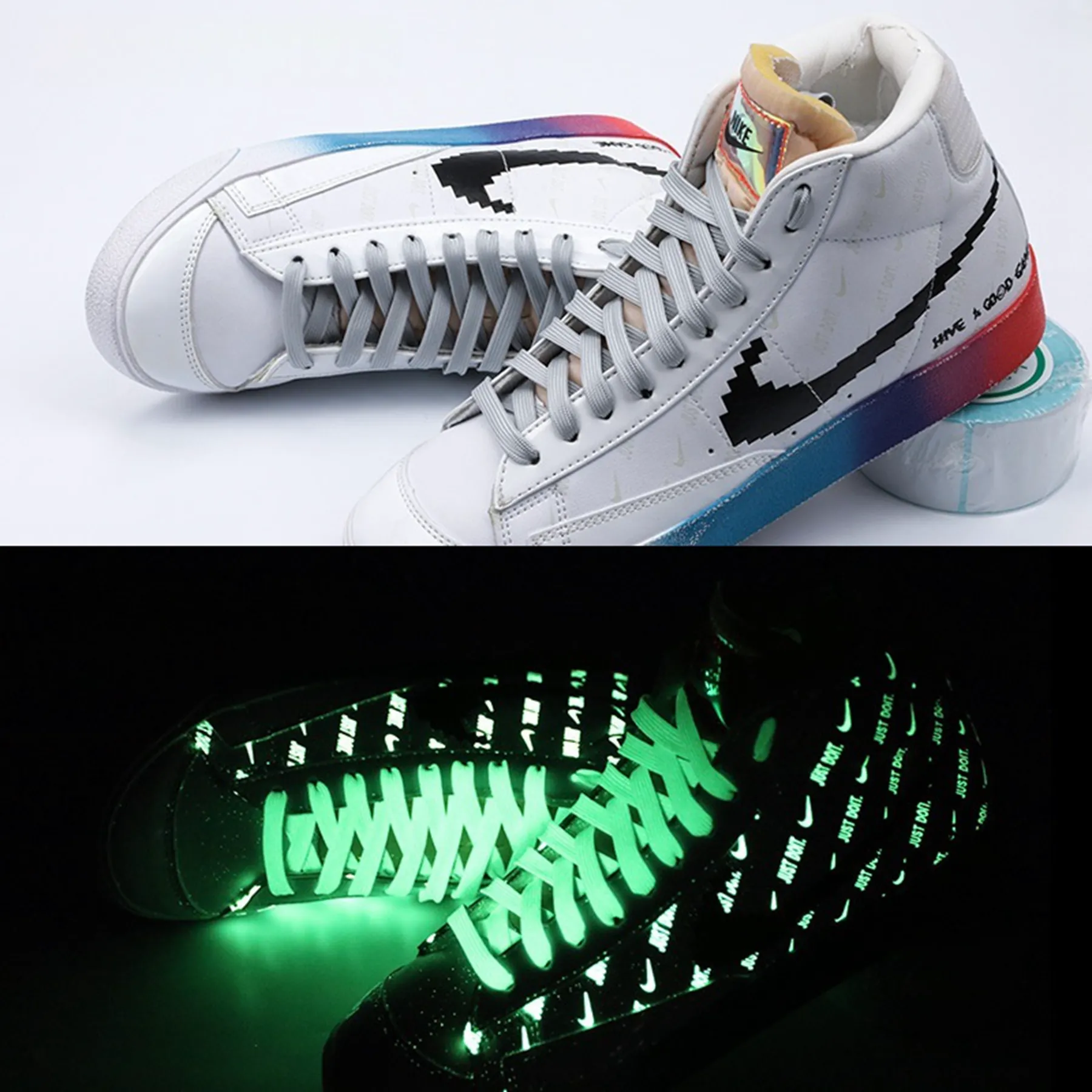Glow in the Dark Shoelaces (Pair) 8