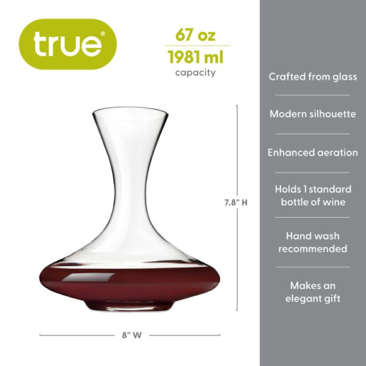 True® Ellipse™: Traditional Decanter 1