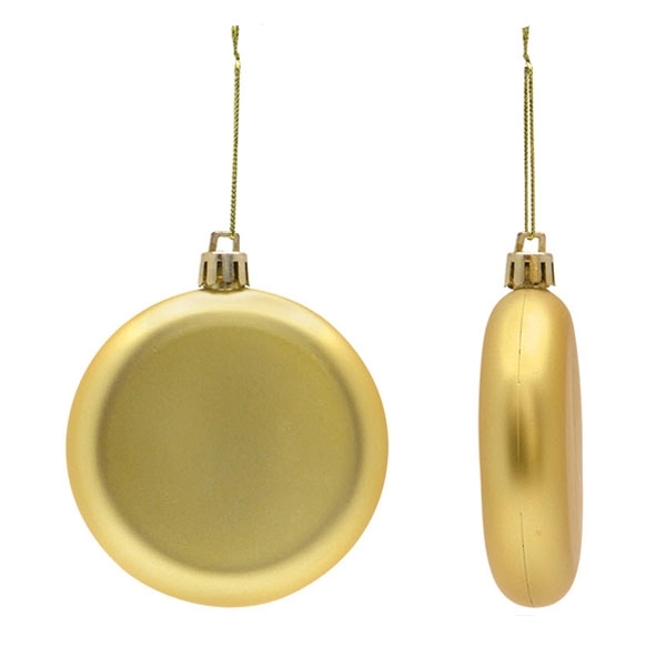 Flat Round Shatterproof Ornaments 8