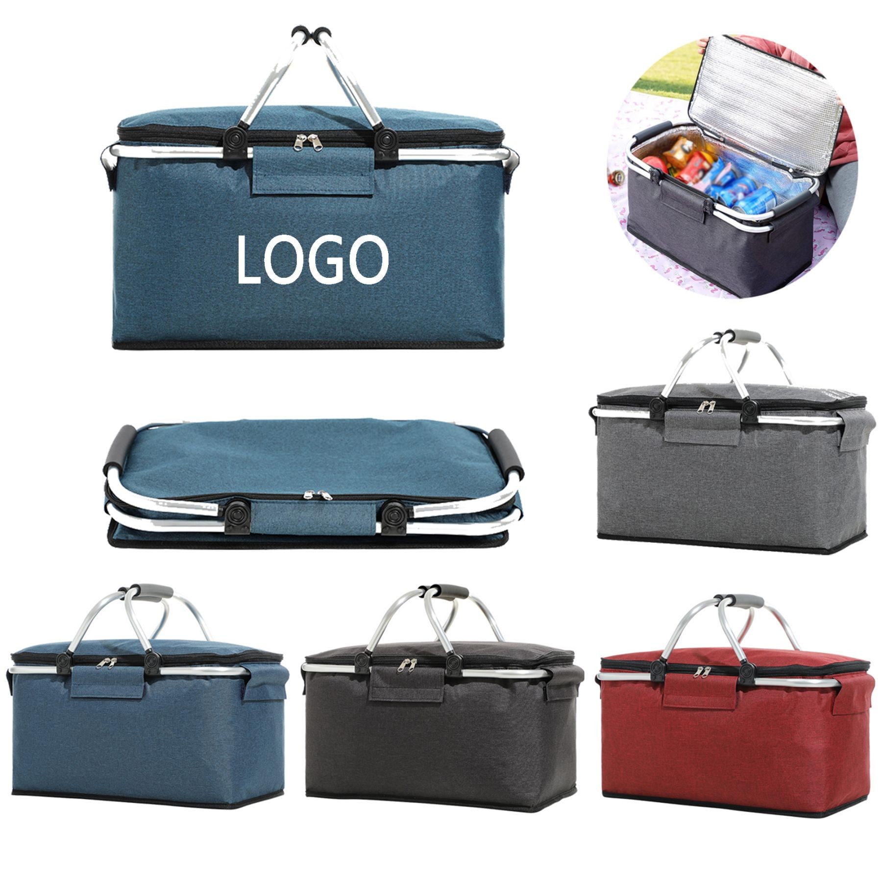 Picnic Basket Cooler Bag 2